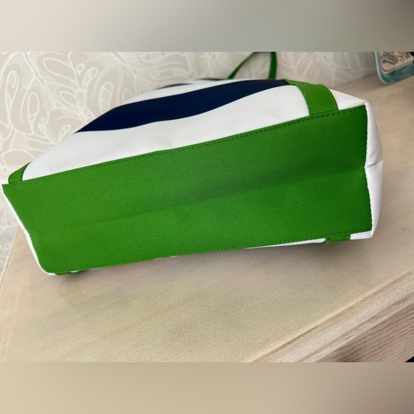 Kate Spade Clinique Striped Tote Bag - Blue and White - Picture 3 of 4